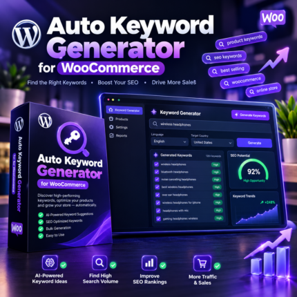 Easy Keyword Generator & Auto SEO Fix for WooCommerce